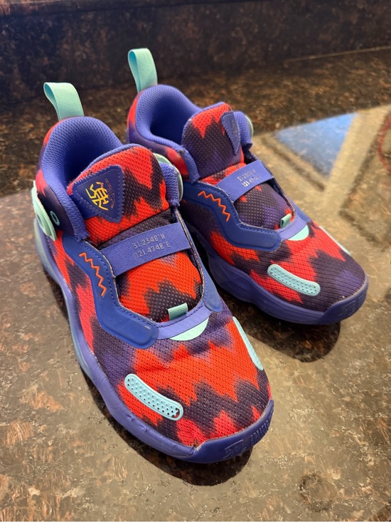adidas Other - adidas Kids Slip-On Sneakers in Red, Purple & Mint